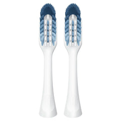 Clic Toothbrush Replacement Brush Heads, White, 2 Count