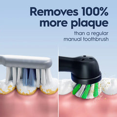 Pro 1000 Rechargeable Electric Toothbrush, Black
