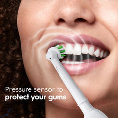 Pro 1000 Rechargeable Electric Toothbrush Twin Pack, Black and Turquoise